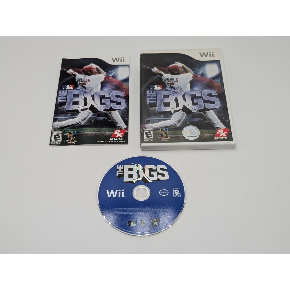 The Bigs (Nintendo Wii, 2007) Complete CIB Near Mint , Clean Copy